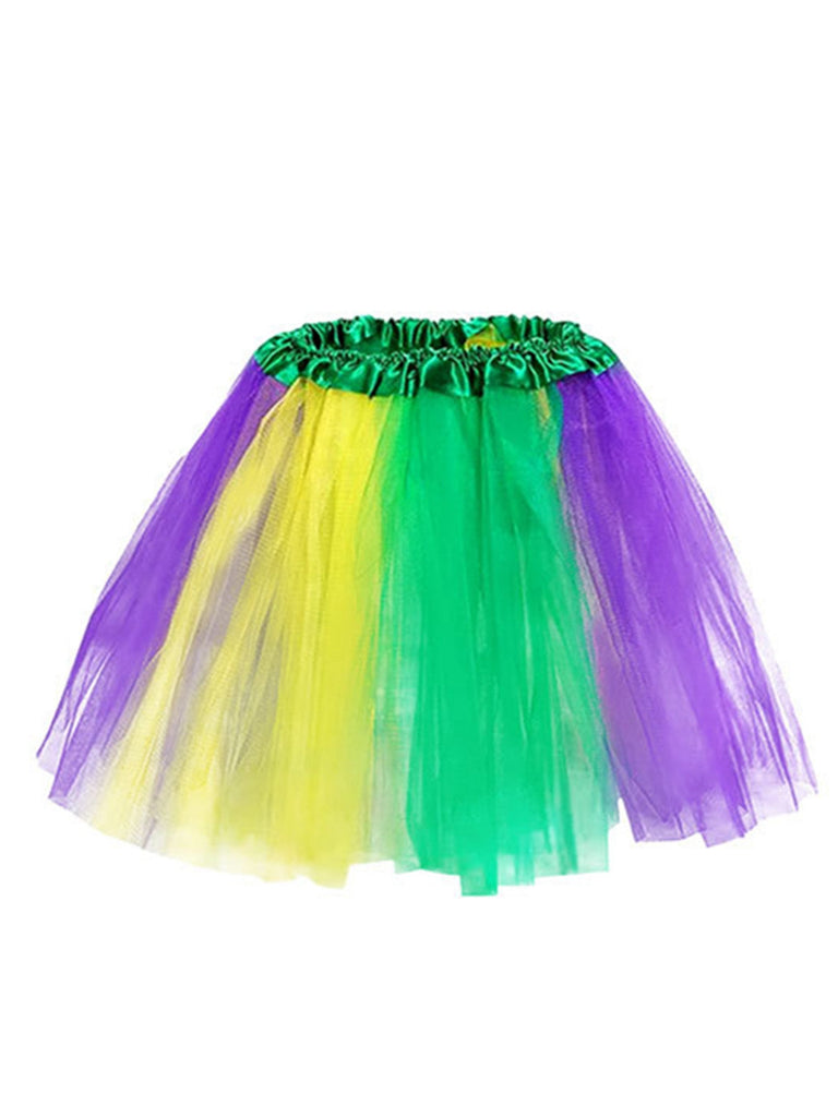 8PCS Set di accessori multicolor per feste di Carnevale