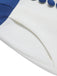 Tuta corta scollo all'americana e patchwork blu navy anni '50