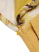 Tuta corta giallo girasoli Halter anni '50