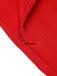 Tuta corta patchwork in pizzo Crimson Rose anni '50