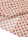 2PCS Camicetta a pois rosso e pantaloni bordeaux anni '50