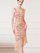 Abito Gatsby  paillettes nappe orlo obliquo anni '20