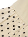 [Prevendita] Abito in cotone a pois con revers beige anni '40