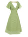 [Prevendita] Abito a pois senza schienale verde anni '40