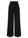2PCS Top a pois e pantaloni a gamba dritta anni '50