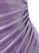 [Prevendita] Abito perlato con spacco alto lavanda anni '60