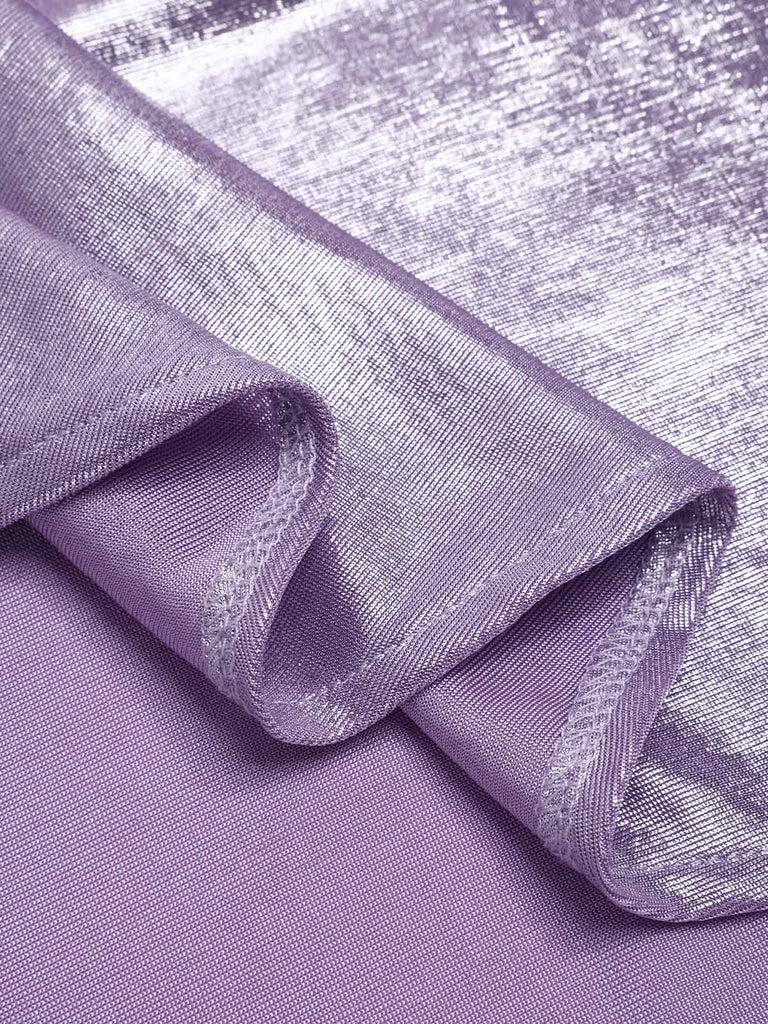 [Prevendita] Abito perlato con spacco alto lavanda anni '60