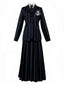 Set costumi a righe dell'Accademia del mercoledì anni '40