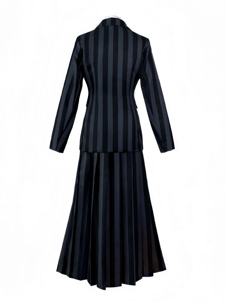 Set costumi a righe dell'Accademia del mercoledì anni '40