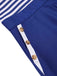 Tuta corta in cotone a righe nautiche cravatta blu anni '50