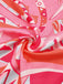 Tuta lunga boho con cintura e revers rosa anni '30