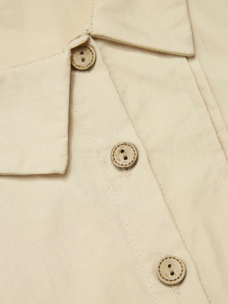 [Prevendita] 2PCS Camicetta in cotone e pantaloni con bretelle anni '30