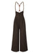 [Prevendita] 2PCS Camicetta in cotone e pantaloni con bretelle anni '30