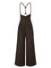 [Prevendita] Pantaloni con bretelle e bottoni blu scuro anni '50