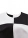 [Prevendita] Abito color block bianco e nero anni '60