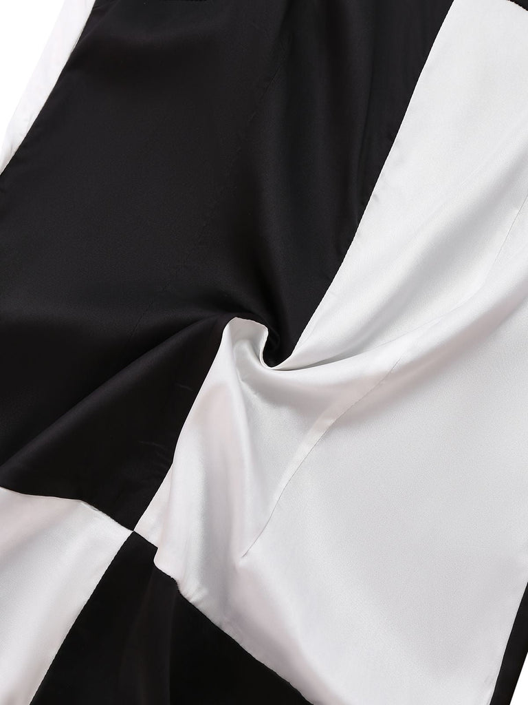 [Prevendita] Abito color block bianco e nero anni '60