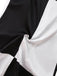 [Prevendita] Abito color block bianco e nero anni '60