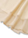 Abito da cocktail in tulle in raso champagne anni '50