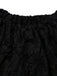 2PCS Top e gonna viola con croce gotica anni '80