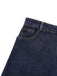 Pantaloni a  dritta in denim blu scuro anni '50