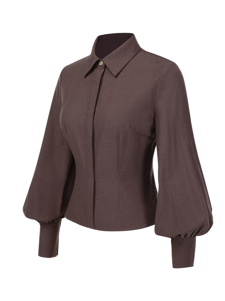 [Prevendita] 2PCS Abito con camicetta con maniche a lanterna anni '50