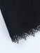 Gonna corsetto con lacci in pizzo e patchwork nero anni '70