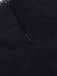 Gonna corsetto con lacci in pizzo e patchwork nero anni '70