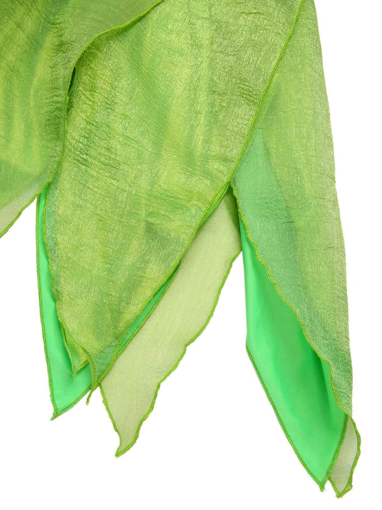 [Prevendita] Abito con orlo a petalo da fata di Trilli verde anni '70