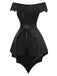 [Prevendita] 2PCS Tuta corta pipistrello gotica e copricostume nero anni '50