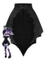 [Prevendita] Copricostume in jacquard gotico a pipistrello nero anni '50
