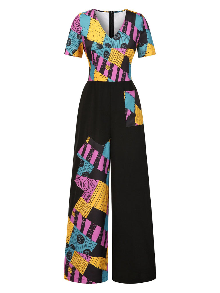 [Prevendita] Tuta lunga multicolore Sally Nightmare Before Christmas anni '40