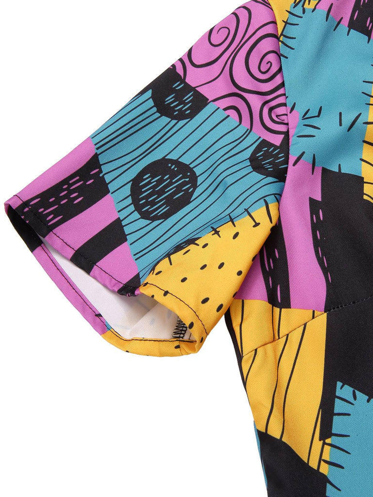 [Prevendita] Tuta lunga multicolore Sally Nightmare Before Christmas anni '40