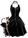 [Prevendita] Abito in pelle da Catwoman Halloween nero anni '50