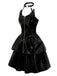 [Prevendita] Abito in pelle da Catwoman Halloween nero anni '50
