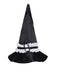 2PCS Camicetta e gonna strega con volant in pizzo nero anni '50