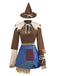 2PCS Set spaventapasseri di Halloween marrone anni '60