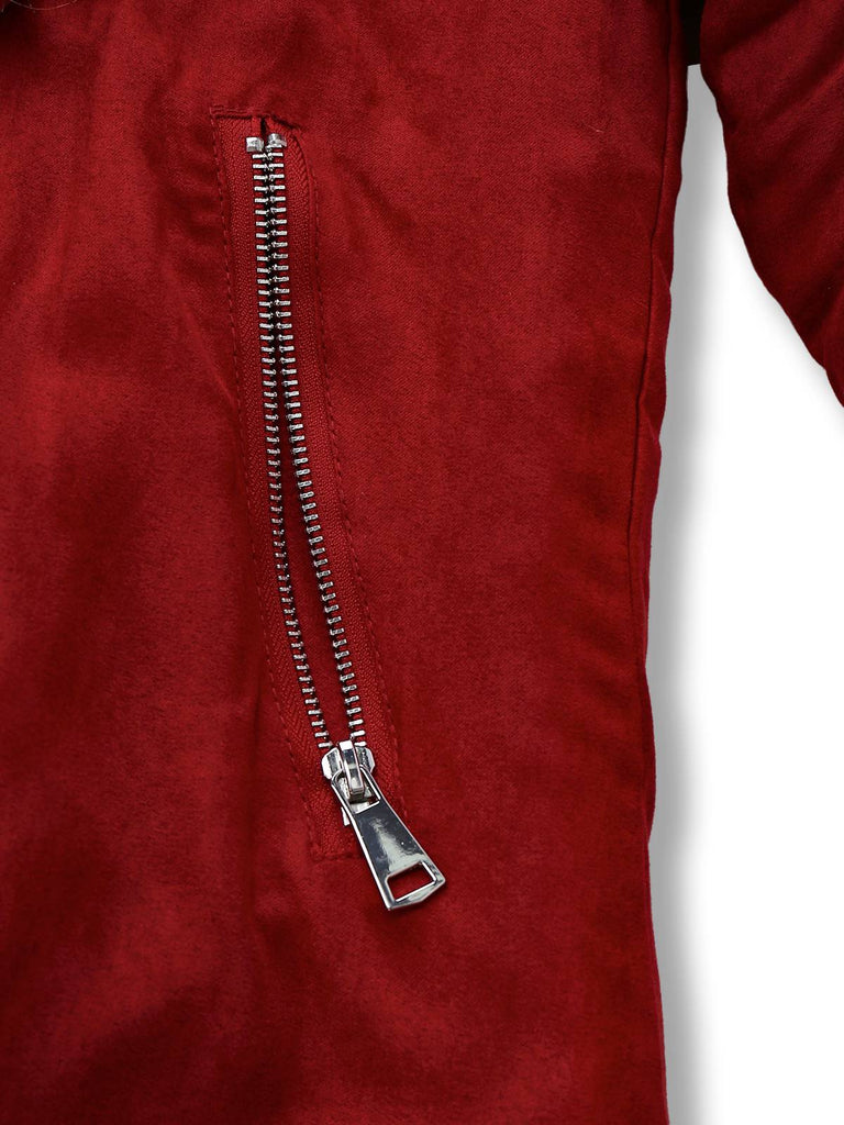 Cappotto in pelliccia sintetica con cintura e revers anni '50