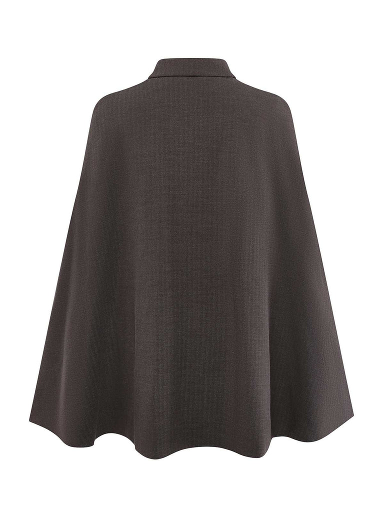 [Prevendita] Giacca con cintura e revers con mantello staccabile anni '40