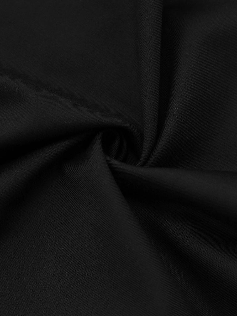 [Prevendita] Gonna plissettata nero con fiocco anni '50