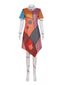Abito di Sally da incubo Halloween multicolore anni '40