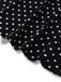 [Prevendita] Abito a pois con pizzo nero anni '30