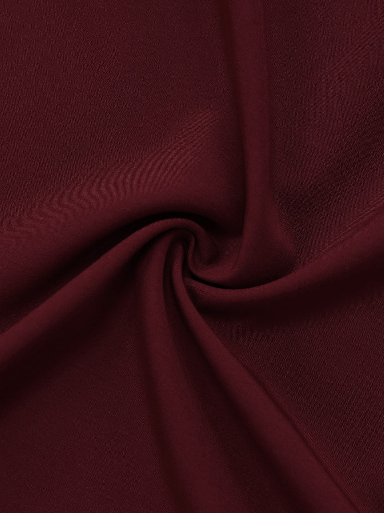 Abito convertibile senza spalline incrociato in chiffon tinta unita anni '30