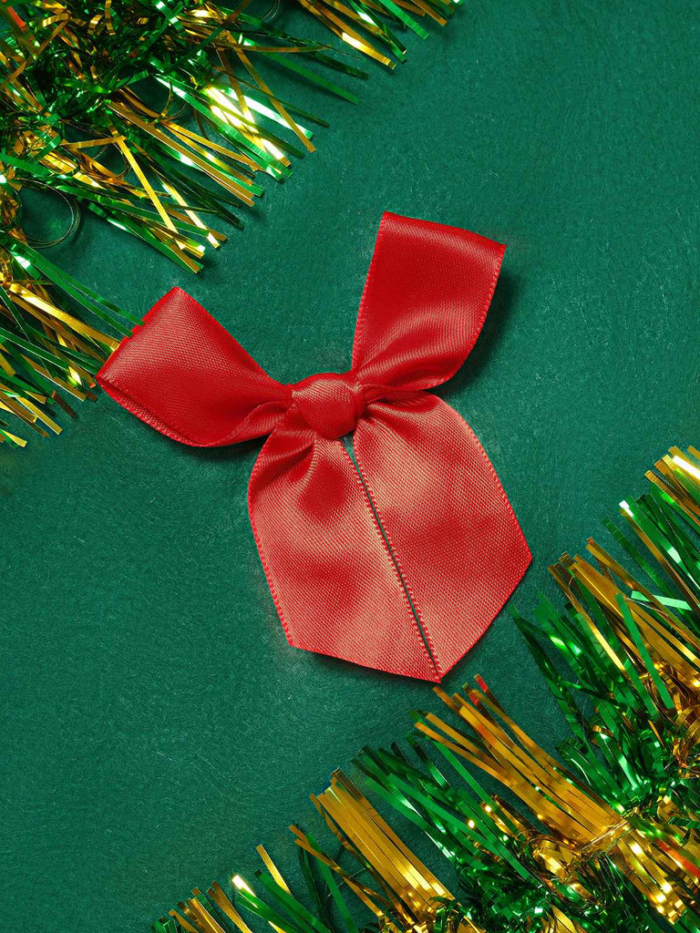 Mantello con cappuccio in 3D con albero di Natale verde anni '50