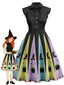 [Prevendita] Abito con pozione e cappello da strega Halloween anni '50