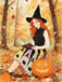 [Prevendita] Abito con pozione e cappello da strega Halloween anni '50