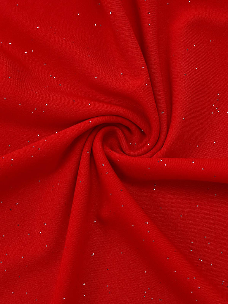 Abito da sirena scintillante con spalle scoperte anni '30