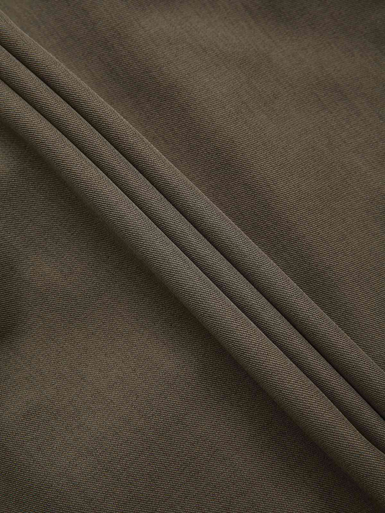 Giacca da abito color block con risvolto verde anni '50