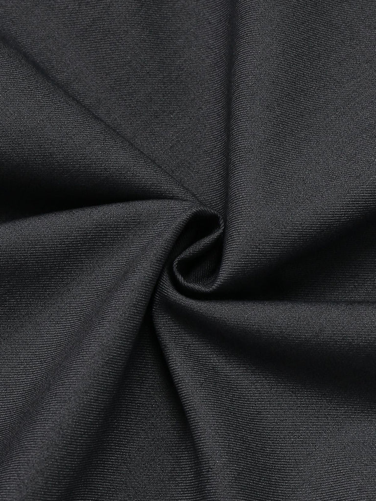 [Prevendita] Abito a tubino con fiocco e cintura blu anni '30