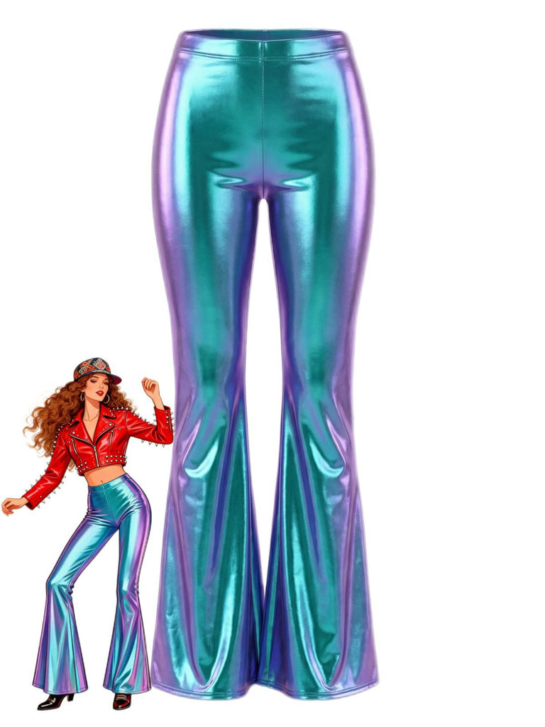 Pantaloni a zampa da discoteca Carnival anni '70