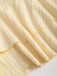 Miniabito Giallo Halter a Strati con Stella Marina in Metallo Anni '60 5